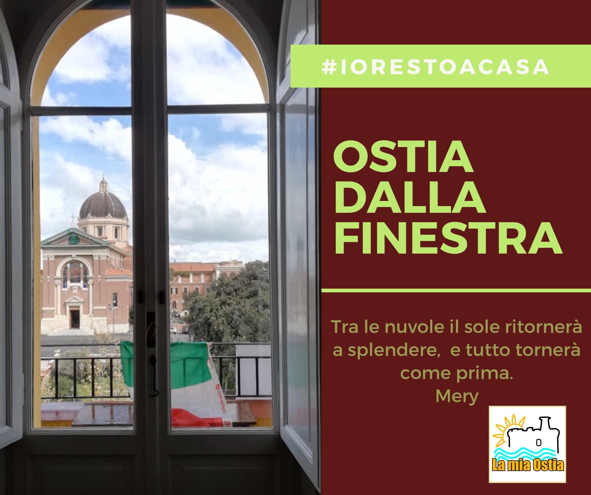 Ostia dalla finestra: mese di marzo